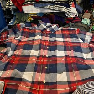 2XB performance NWT never worn Polo Ralph Lauren red, blue S\S with blue horse!